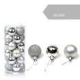 thumbnail image 2 of XZNGL Bathroom Organizers Kitchen Storage Rack 30Mm Christmas Xmas Tree Ball Bauble Hanging Home Party Ornament Decor, 2 of 2