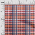 thumbnail image 1 of oneOone Polyester Lycra Fabric Madras Check Printed Fabric 1 Yard 56 Inch Wide, 1 of 3