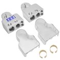 thumbnail image 2 of Car Battery Terminal Connectors Kit with Digital Voltmeter Display Standard 0 / 4 / 8 AWG Gauge for Vehicle Accessory, 2 of 7