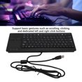 thumbnail image 3 of Wired Keyboard, Stable Connection Mechanical USB Keyboard with Touchpad Long Life  for Industrial Use, 3 of 7