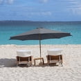 thumbnail image 4 of Fridja Auvent de Remplacement pour Parasol de Patio à 6 Baleines de 118 Pouces, Auvent de Remplacement Protection UV Imperméable pour Parasol de Table de Marché Extérieur, Auvent de Parasol Extérieur pour Restaurant, Cour, Cour, Piscine, 4 of 5