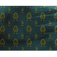 thumbnail image 4 of oneOone Georgette Viscose Fabric Leaves & Floral Block Print Fabric By Yard 42 Inch Wide, 4 of 4
