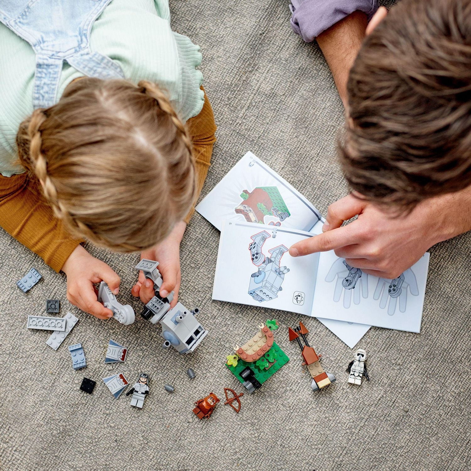 LEGO Star Wars AT-ST 75332 Toy Building Kit (87 Pieces)