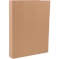 thumbnail image 4 of Binder Cover 6-Ring Binder Notebook Binder Cover Kraft Paper Binder Reusable Notebook Shell (A5), 4 of 9