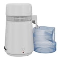 thumbnail image 1 of Ourlova 1Gal/4L Stainless Steel Home Countertop Water Distiller with Glass Container, 750W Desktop Drinking Purifier Filter Distilling Kit, 1 of 9