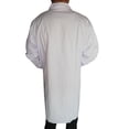 thumbnail image 2 of XZNGL Femmes Hommes Unisexe Manteau de Laboratoire Manches Longues Blanc Manteau Blouse avec Poches, 2 of 7
