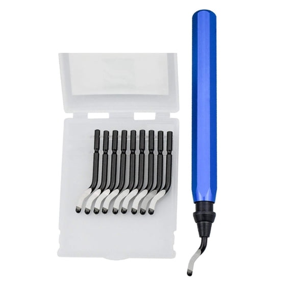 Lefu RB1000 Outil de Coupe Ébavurage Bavure avec Lame d'Ébavurage Rotatif 10pcs