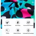 thumbnail image 4 of MIASHUI Bathing Suit For Children Kids Girls Short Sleeve Swimwear And Shorts Leopard Heart Printed Set Light Purple,4-5 Years, 4 of 8