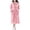Pink, variant on HAiming Robe for Women Long Hooded Bathrobe Warm Cloth Thickened Fleece Plaid Loungewear Spa Bath Robe with Pockets