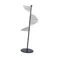 thumbnail image 2 of simhoa Scarf Display Rack Creative Spiral Scarf Holder for Suit Pants Ties Boutique Black, 2 of 8