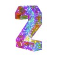 thumbnail image 2 of TIMIFIS Valentines Day Decor Valentine's Day 100 Lamp Beads Creative LED Luminous Alphabet Numbers Decorative Lights Holiday Decorative Lights Wedding Birthday Party, 2 of 3