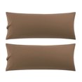 thumbnail image 1 of Unique Bargains Microfiber Long Pillowcases Envelope 2pcs（Pillow insert not included）, 1 of 8
