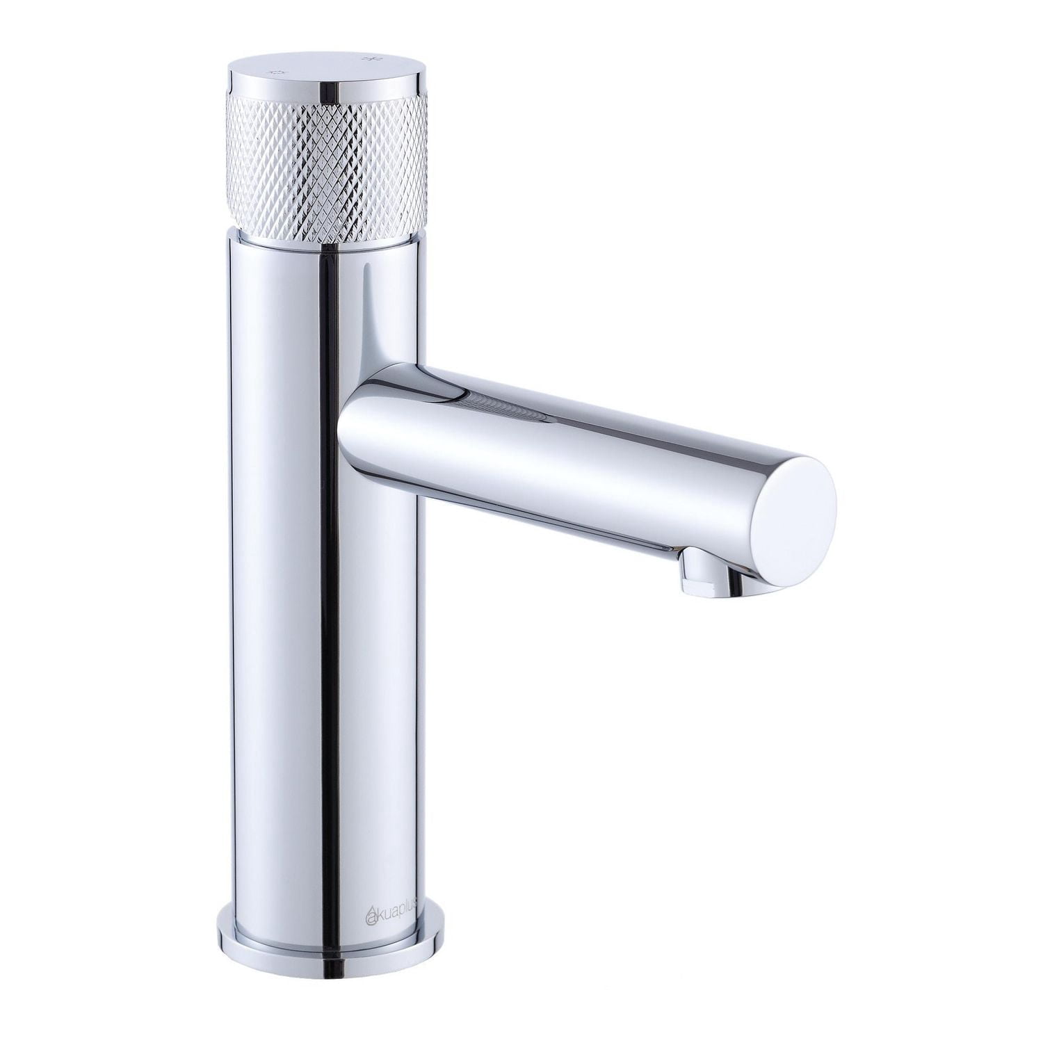 Le Robinet de Lavabo Mono trou Rond Claudia d'akuaplus® en laiton solide