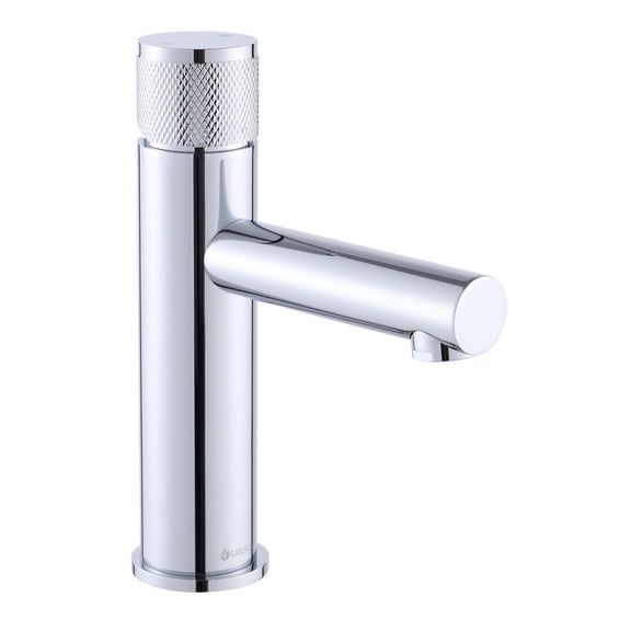 Le Robinet de Lavabo Mono trou Rond Claudia d'akuaplus® en laiton solide