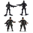 thumbnail image 4 of 6Pcs/Set Military Force Army Soilder Assembly Model Mini Action Figures Kids Toy, 4 of 6