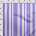 thumbnail image 3 of oneOone Cotton Cambric Medium Purple Fabric Stripes Sewing Craft Projects Fabric Prints By Yard 42 Inch Wide, 3 of 4