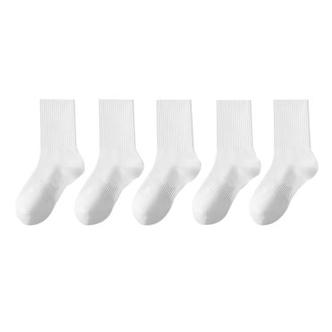 DondPO Mens Socks 5 Socks Men's Summer Socks Sweat Absorbent Mid Tube Socks Black Business Sports Stockings Ankle Socks Men Mens Running Socks Clearance!