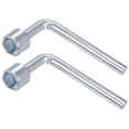 thumbnail image 1 of Unique Bargains 14mm Metric L Shaped Angled Open Hex 6 Point Socket Wrench, Single Ended 2 Pack, 1 of 5