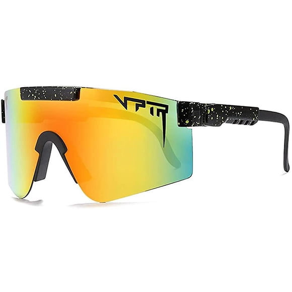 P-v Youth Sports Polarized Sunglasses Men And Women Double Wide Sunglasses Bicycle Glasses Running Fishing Golf