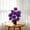 Violet Taille A T5, variante sur VVQ 18 Feuilles Grand Monstera Artificiel Palmier Feuille de Bananier Faux Tropical Sol, Faux Palmier Réaliste avec Branches pour Déco d'Angle de Salon Intérieur, Verdure Sans Entretien pour la Maison