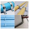 thumbnail image 5 of Unique Bargains 22Pack 3/4' Cable Clamp U Shape Stainless Steel Rubber Cushioned Pipe Strap, 5 of 5