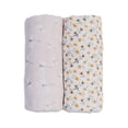 thumbnail image 4 of Lulujo - Baby, Infant - Boho Collection - Cotton Muslin Swaddle Blankets - 2 Pack, 4 of 7