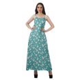 thumbnail image 1 of Moomaya Tenue d'Été pour Femmes en Rayonne Imprimée Partout Robes de Soirée Grande Taille, 1 of 4