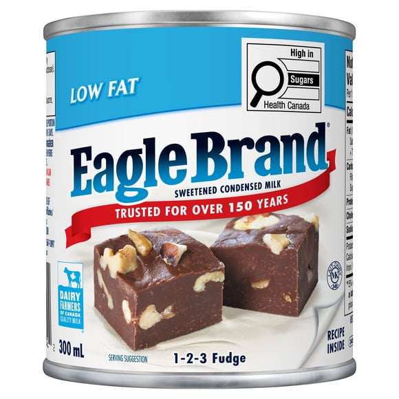 Lait concentré sucré Eagle Brand, faible en gras, 300 ml