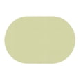 thumbnail image 2 of PEONAVET Place Mats Elliptical Placemat Solid Colour Faux Leather Placemats - Coffee Mats- Kitchen Table Mats- Easy To Clean Kitchen Table Mats, 2 of 6