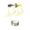thumbnail image 1 of Clearance! Hot Spinning Rotary Metal Carousel Tea Light Candle Holder Stand Light Xmas Gift, 1 of 2