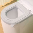 thumbnail image 2 of Feltree All-Weather EVA Toilet Seat Cover with Adhesive Backing, Waterproof Commode Cushion for Elderly Comfort & Easy Installation, 2 of 8