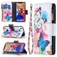 thumbnail image 1 of Compatible with  13 Detachable Magnet Zipper Wallet Leather Case Cash Pocket with Multiple Card Slots Holder Wrist Strap Removable Cover, 1 of 8