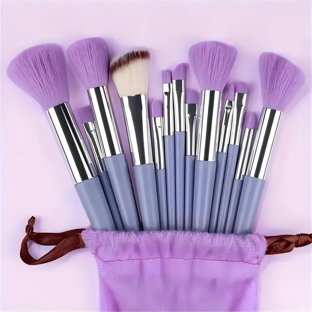 13 PCS Makeup Brush Set, Makeup Kit, Foundation Powder Concealers Eyeshadow Blush Makeup Brushes Make up Brushes Kit.