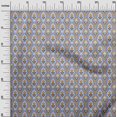 thumbnail image 2 of oneOone Cotton Poplin Fabric Damask Ikat Print Fabric BTY 56 Inch Wide, 2 of 4