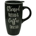 thumbnail image 1 of Coffee Obsessed Travel Mug, 1 of 1