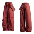 thumbnail image 3 of Salopette à Jambe Grand pour Femme à Séchage Rapide - Taille Élastique, Multiples Poches, Imperméable - Pantalon de Randonnée Extérieur, 3 of 3
