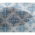 thumbnail image 4 of oneOone Viscose Chiffon Fabric Check Kasuri Print Fabric By Yard 42 Inch Wide, 4 of 4