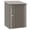 Brown, White, variant on Outsunny 3.3' x 3.4' Lean-to Garden Storage Shed w/ Lockable Door Gray