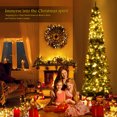 thumbnail image 3 of Patiojoy 9' Artificial Slim Christmas Tree Pencil Shape Home Holiday Decor Green, 3 of 9