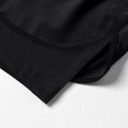 thumbnail image 4 of Styesk Mens Shorts Men Large Size Solid Color Casual Fashion Loose Sports Three-quarter Pants Drawstring Pockets Double Layer Exercise Shorts Pants, 4 of 6