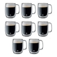 thumbnail image 2 of ZWILLING Sorrento Plus 8 Piece Double Espresso Mug Set - Value Pack, Transparent, 2 of 4