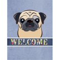 thumbnail image 1 of Taille de la Maison de Toile de Drapeau de Bienvenue, 1 of 1