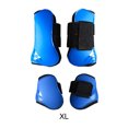 thumbnail image 4 of Fournitures Équestres Bottes de Protection Légères Résistantes à l'Usure Équipement Réglable avec Attache en Nylon Bonne Élasticité Legging Serré Marron L, 4 of 9