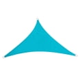 thumbnail image 2 of Riforla Sun Shade Triangle Sun Shade 95% Block Canopy for Patio Backyard Garden Outdoor Activities with Fixing Kit Protective Cover Light Blue, 2 of 4