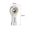 thumbnail image 2 of Uxcell Rod End Bearings Self lubricated Left Hand Female Thread 5mm, 2 of 6