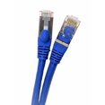 thumbnail image 2 of Micro Connectors E11-050BL Câble Ethernet Sans Accrocs 50 Pieds Chat 7 SFTP Double Blindage RJ45, Bleu, 2 of 4