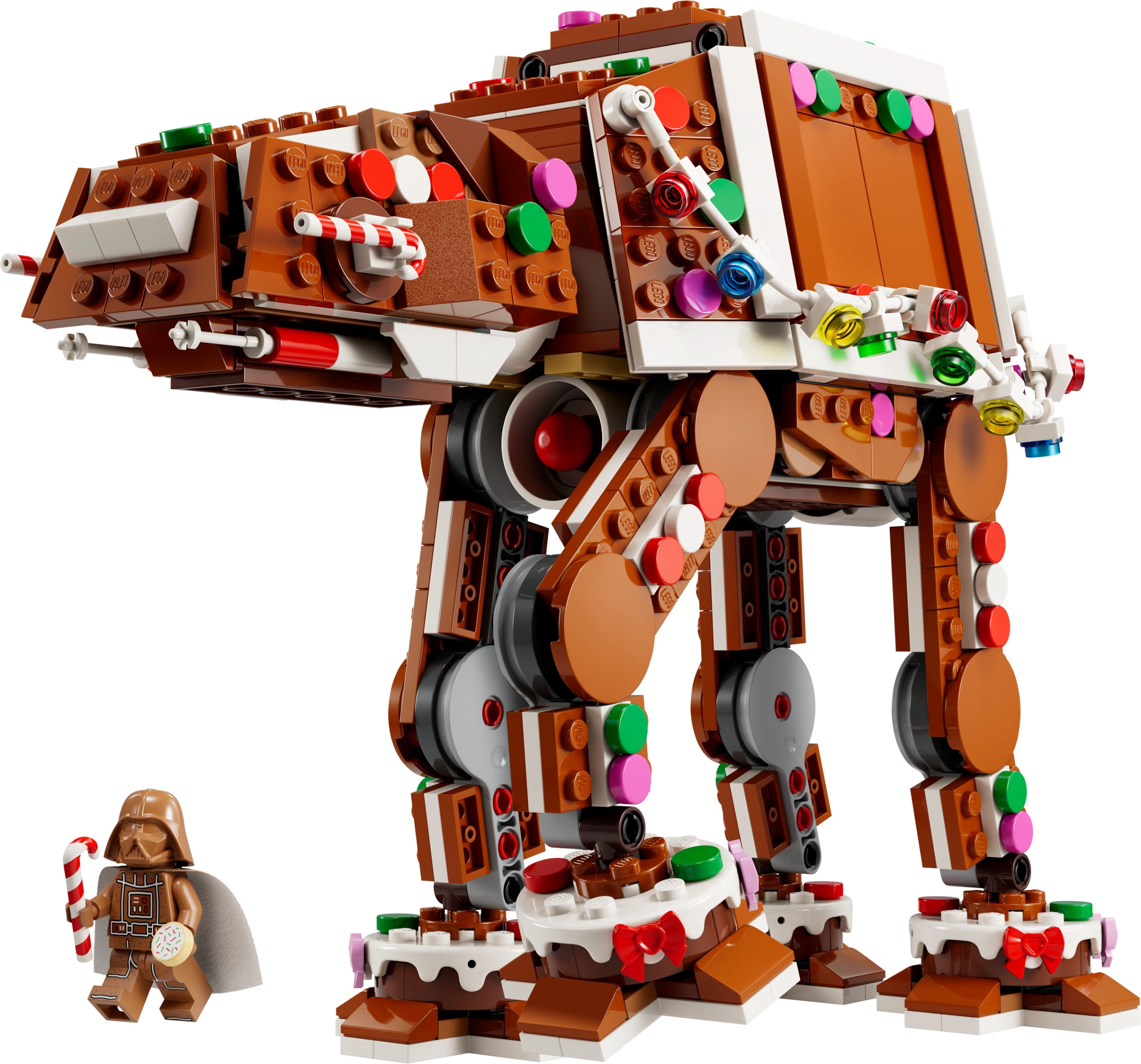 LEGO Star Wars Le Marcheur TB-TT en Pain d’Épices, Ensemble de Construction de Décoration de Noël 40806