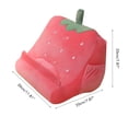thumbnail image 4 of Coussin Oreiller en Peluche pour Tablette, Porte-Comprimés Triangulaire Accrocheur Adorable et Léger pour Chambre, 4 of 8