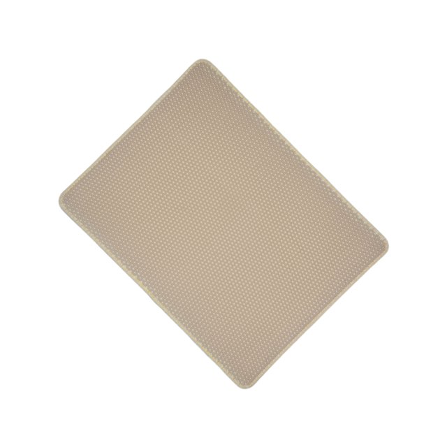 Wweixi Cute Practical Litter Mat Cat Accessories Easy To Clean Cat Litter Mat Beige 30*30cm 1Set