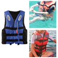 thumbnail image 3 of S SERENABLE 360 degree Reflective Life Jacket Swimwear Swim Vest for Floating Kayaking Rafting L Blue, 3 of 9